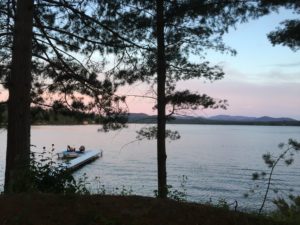 Adirondacks at dusk